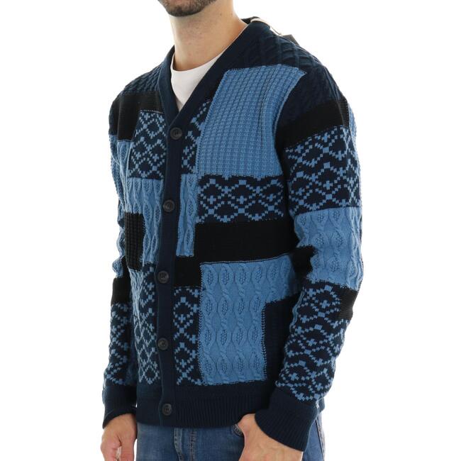 CARDIGAN SUNE PATCHWORK ANER KJENDT - Mad Fashion | img vers.650x/